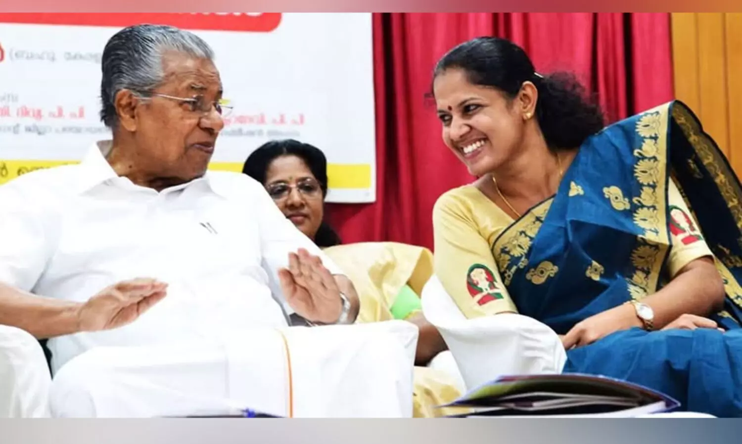 pp divya about pinarayi vijayan