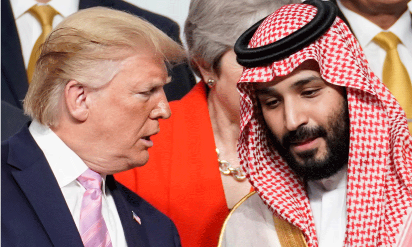 സ​ഹ​ക​ര​ണം മെ​ച്ച​പ്പെ​ടു​ത്തും; ട്രം​പു​മാ​യി ഫോ​ണി​ൽ സം​സാ​രി​ച്ച്​ സൗ​ദി കി​രീ​ടാ​വ​കാ​ശി