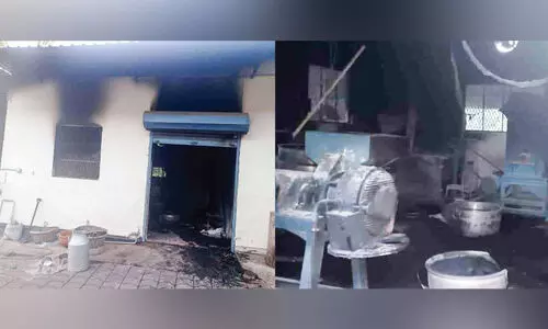 ചങ്ങരംകുളത്ത് മരുന്ന് ഫാക്ടറിയിൽ തീപിടിത്തം