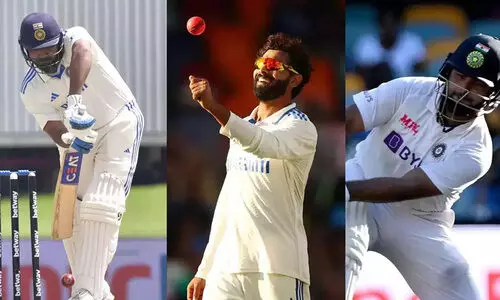 മാനം കാത്ത് ജദേജ; നിരാശപ്പെടുത്തി രോഹിത്തും പന്തും