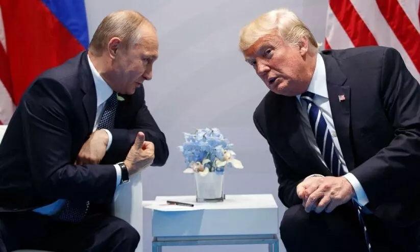 2022ൽ ട്രംപ് യു.എസ് പ്രസിഡന്റായിരുന്നെങ്കിൽ യുക്രെയ്ൻ പ്രതിസന്ധി ഉണ്ടാകുമായിരുന്നില്ല -പുടിൻ