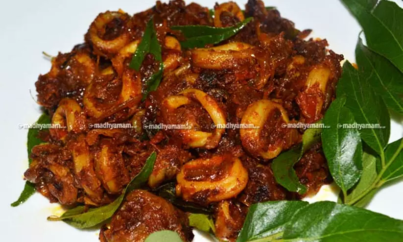 Squid Masala, Koonthal Masala, Kanava Masala
