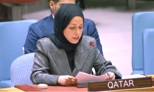 ഗ​സ്സ: വെ​ടി​നി​ർ​ത്ത​ൽ ന​ട​പ്പാ​ക്കു​ന്ന​തി​ൽ ര​ക്ഷാ​സ​മി​തി ഉ​ത്ത​ര​വാ​ദി​ത്തം നി​റ​വേ​റ്റ​ണ​മെ​ന്ന് ഖ​ത്ത​ർ