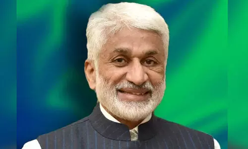 കൃഷിയിലേക്കു തിരിയാൻ   എം.പി സ്ഥാനം രാജിവെച്ച് വൈ.എസ്.ആർ കോൺഗ്രസ് നേതാവ് വിജയസായി റെഡ്ഢി