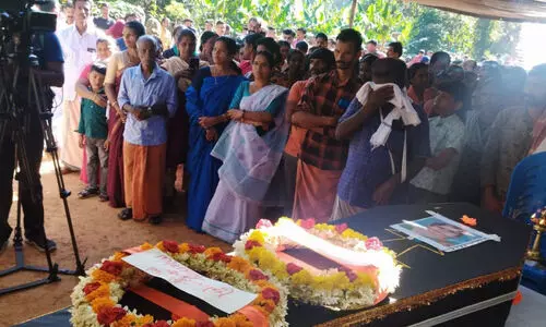 ക​ടു​വ കൊ​ന്ന് ഭ​ക്ഷി​ച്ച രാധക്ക് അന്ത്യാഞ്ജലി