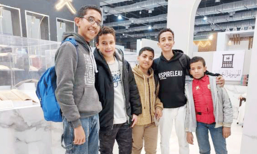 കൈറോ​ അ​ന്താ​രാ​ഷ്ട്ര പു​സ്ത​ക​മേ​ള; മ​നം ക​വ​ർ​ന്ന് ഒ​മാ​ൻ പ​വ​ലി​യ​ൻ