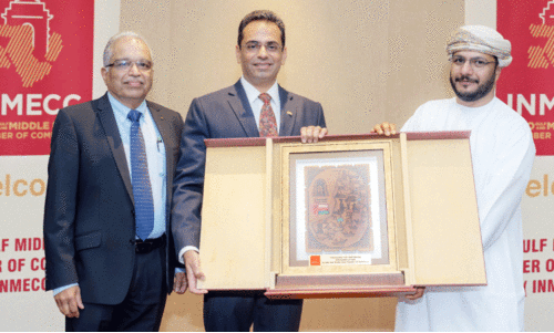 ഇ​ന്ത്യ​ൻ സ്ഥാ​ന​പ​തി​ക്ക് ഐ.​എ​ൻ.​എം.ഇ.​സി.​സി യാ​ത്ര​യ​യ​പ്പ്