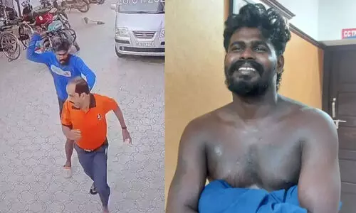 ആലപ്പുഴ ബാർ ജീവനക്കാരനെ ഓടിച്ചിട്ട് വെട്ടി; ഒരാൾ പിടിയിൽ