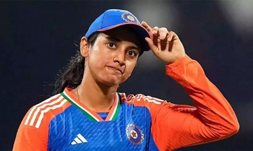 സ്മൃതി മന്ദാന മികച്ച വനിതാ ഏകദിന താരം; ഐ.സി.സി പുരസ്കാരം മൂന്നാം തവണ