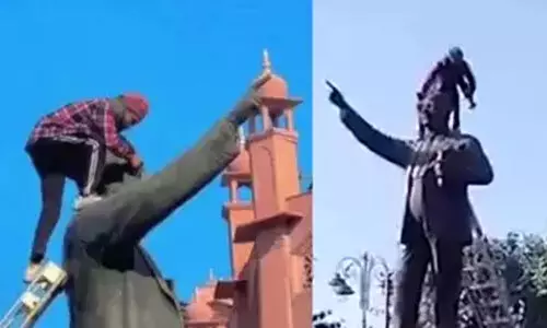 അമൃത്‌സറിൽ റിപ്പബ്ലിക് ദിനത്തിൽ അംബേദ്കറിന്റെ പ്രതിമ തകർത്തു; വ്യാപക പ്രതിഷേധം, കർശന നടപടിയെടുക്കുമെന്ന് മുഖ്യമന്ത്രി