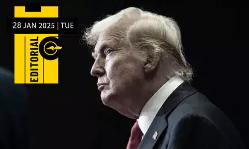 ട്രം​പ്​ പ​ണി തു​ട​ങ്ങി