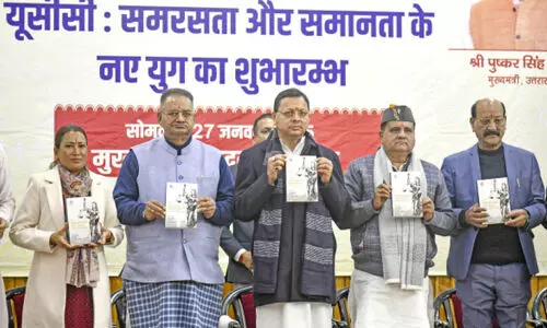 ഉത്തരഖണ്ഡിൽ ഏകീകൃത സിവിൽ കോഡ്​ പ്രാബല്യത്തിൽ