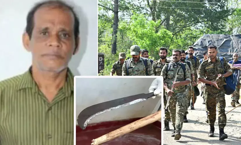 നീളമുള്ള വടിയിൽ കൊടുവാൾ കെട്ടിവെച്ച് വഴിയിൽ പതിയിരുന്ന് വെട്ടിവീഴ്ത്തി, ഓടാനോ പ്രതിരോധിക്കാനോ ആവാത്തവിധമുള്ള ആസൂത്രണം നീളമുള്ള വടിയിൽ കൊടുവാൾ കെട്ടിവെച്ച് വഴിയിൽ പതിയിരുന്ന് വെട്ടിവീഴ്ത്തി, ഓടാനോ പ്രതിരോധിക്കാനോ ആവാത്തവിധമുള്ള ആസൂത്രണം