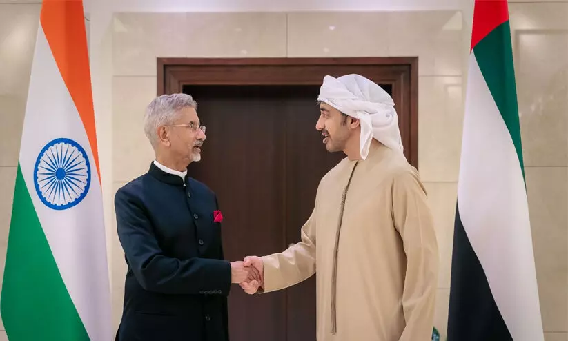 UAE-India Foreign Ministers