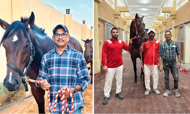 സൗദിയിൽ മൂന്നു പതിറ്റാണ്ട് കുതിര ജീവിതം. ഇന്ന് കുതിരകളുടെ മെയിൻ അസിസ്​റ്റന്‍റ്​ ട്രെയിനർ. സംഭവബഹുലമാണ് ഈ മലയാളിയുടെ ജീവിതം