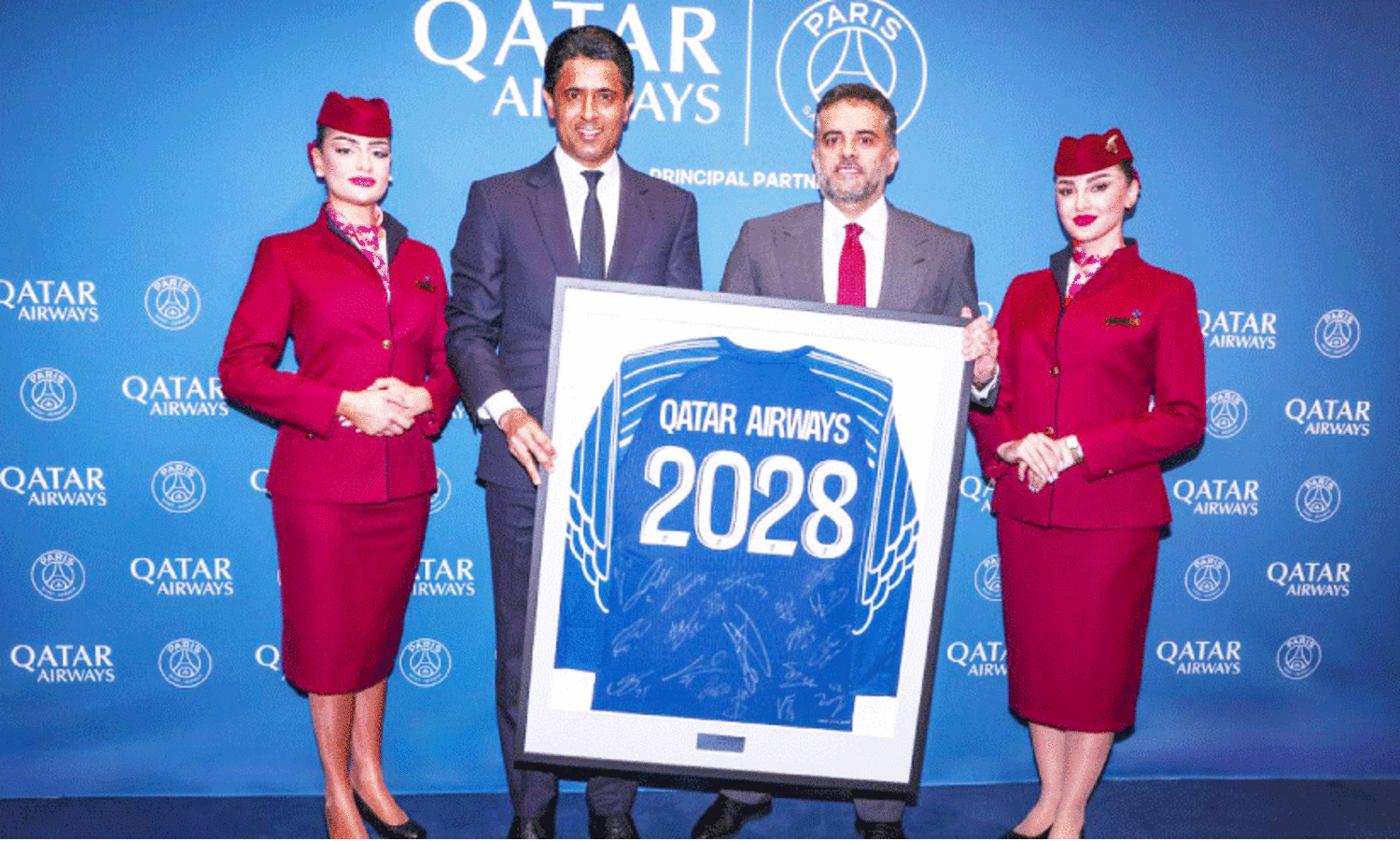 പി.​എ​സ്.​ജി​യു​മാ​യി ക​രാ​ർ നീ​ട്ടി ഖ​ത്ത​ർ എ​യ​ർ​വേ​യ്‌​സ്