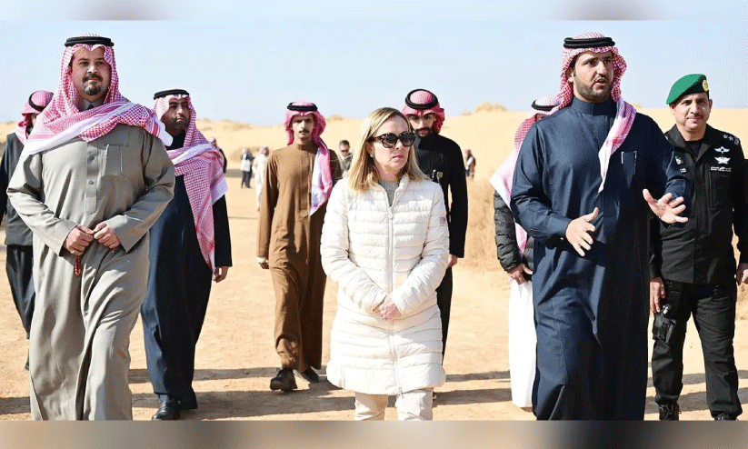 അ​ൽ​ഉ​ല​യി​ലെ ച​രി​ത്ര​സ്ഥ​ല​ങ്ങ​ൾ ഇ​റ്റാ​ലി​യ​ൻ പ്ര​ധാ​ന​മ​ന്ത്രി സ​ന്ദ​ർ​ശി​ച്ചു