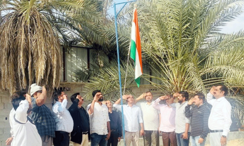 അൽ അഹ്സ ഒ.ഐ.സി.സി റിപ്പബ്ലിക് ദിനം ആഘോഷിച്ചു അൽ അഹ്സ ഒ.ഐ.സി.സി റിപ്പബ്ലിക് ദിനം ആഘോഷിച്ചു