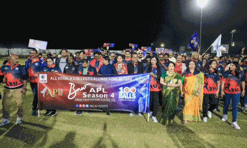 എ.​പി.​എ​ൽ സീ​സ​ൺ നാ​ലി​ന് തു​ട​ക്കം