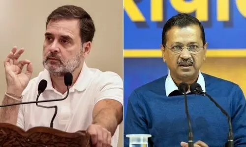 കെജ്രിവാൾ ‘മദ്യ അഴിമതിയുടെ ശിൽപി’യെന്ന് രാഹുൽ; ബി.ജെ.പി -കോൺഗ്രസ് ധാരണയെന്ന് മറുപടി