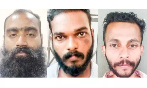 മുൻവിരോധം: വീട്ടിലേക്ക് സ്ഫോടകവസ്തുക്കൾ എറിഞ്ഞ കേസിൽ മൂന്നുപേർ അറസ്റ്റിൽ