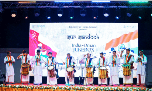 റി​പ്പ​ബ്ലി​ക് ദി​നാ​ഘോ​ഷം; സ്​​നേ​ഹ​വി​രു​ന്നൊ​രു​ക്കി മ​സ്ക​ത്ത്​ ഇ​ന്ത്യ​ൻ എം​ബ​സി