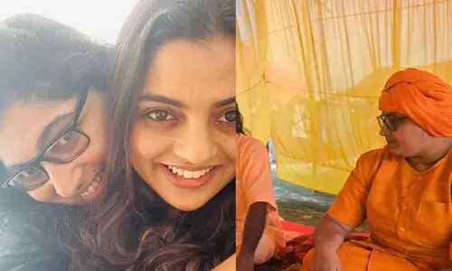 നടി നിഖില വിമലിന്റെ സഹോദരി അഖില വിമൽ സന്യാസം സ്വീകരിച്ചു; അവന്തികാ ഭാരതിയെന്നാണ് പുതിയ പേര്