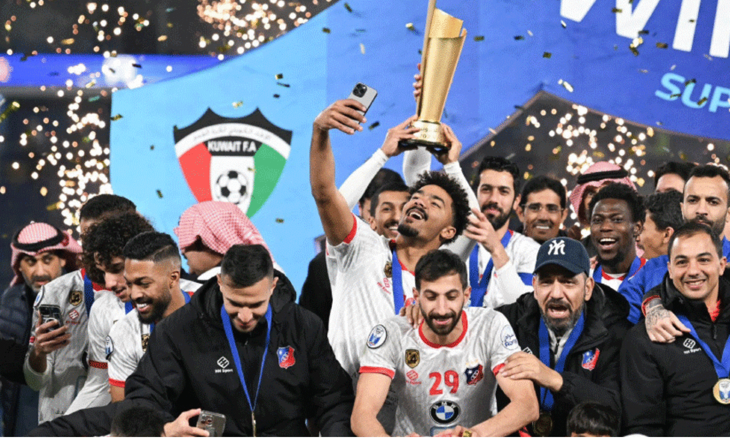 കു​വൈ​ത്ത് എ​സ്.​സി സൂ​പ്പ​ർ ക​പ്പ് ജേ​താ​ക്ക​ൾ