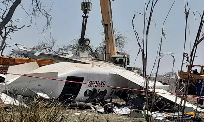 സുഡാനിൽ വിമാനം തകർന്ന് ഇന്ത്യക്കാരൻ ഉൾപ്പെടെ 20 പേർ കൊല്ലപ്പെട്ടു; രക്ഷപ്പെട്ടത് ഒരാൾ മാത്രം