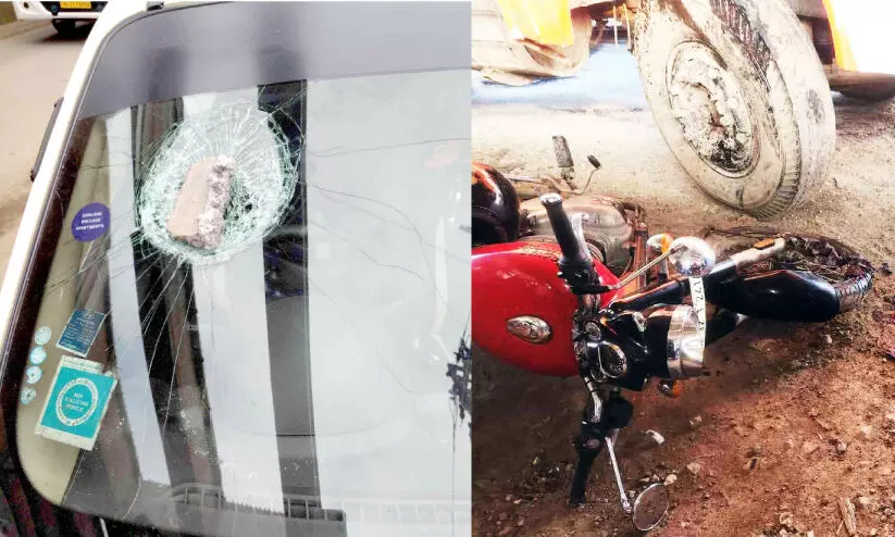 യാത്രക്കാർ ആശങ്കയിൽ; ഉയരപ്പാത നിർമാണസ്ഥലത്ത് അറുതിയില്ലാതെ അപകടങ്ങൾ യാത്രക്കാർ ആശങ്കയിൽ; ഉയരപ്പാത നിർമാണസ്ഥലത്ത് അറുതിയില്ലാതെ അപകടങ്ങൾ