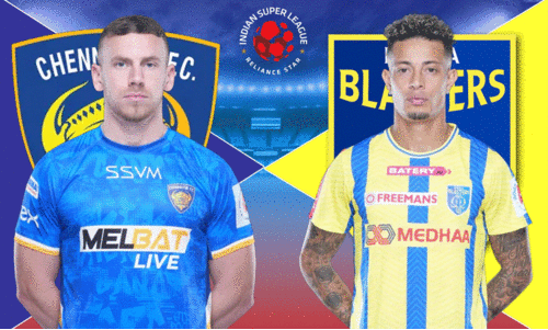 മഞ്ഞപ്പട ഇന്ന് ചെന്നൈയിൽ