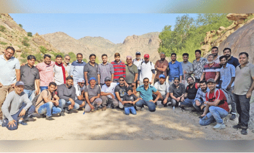 ത​നി​മ മ​ക്ക ട്ര​ക്കി​ങ് സം​ഘ​ടി​പ്പി​ച്ചു