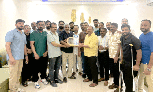 ഷാ​ജ​ഹാ​ൻ ബാ​ബു​വി​ന് യാ​ത്ര​യ​യ​പ്പ്