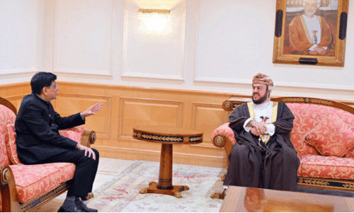 ഉ​പ​പ്ര​ധാ​ന​മ​ന്ത്രി​യു​മാ​യി പീ​യൂ​ഷ് ഗോ​യ​ൽ കൂ​ടി​ക്കാ​ഴ്ച ന​ട​ത്തി