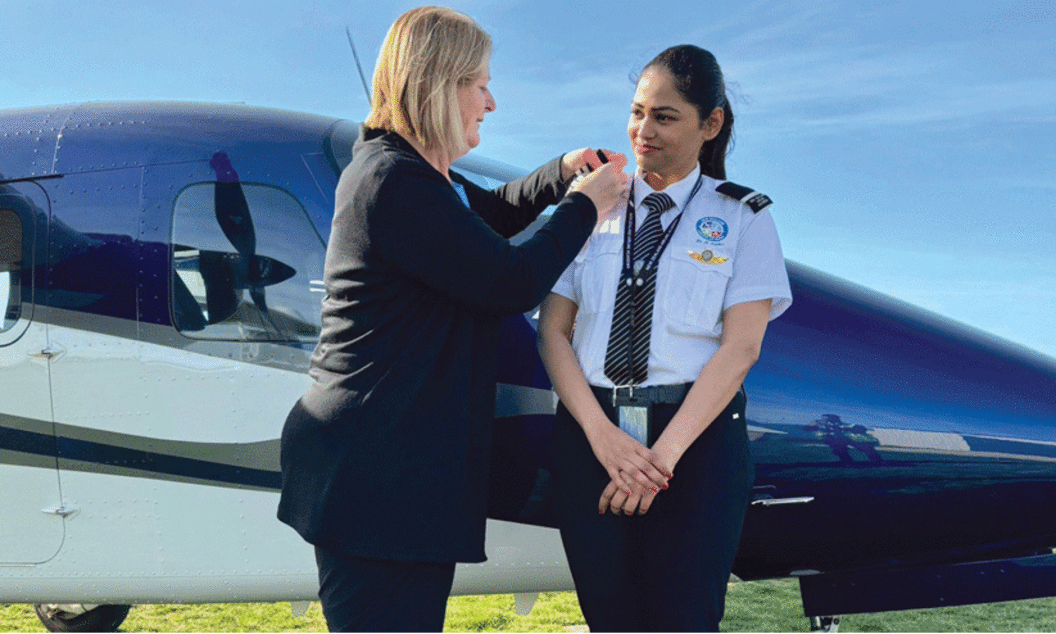 പൈലറ്റുമാരുടെ ധൈര്യം പരീക്ഷിക്കുന്ന മത്സരത്തിൽ വിജയിക്കുന്ന ആദ്യ ഇന്ത്യക്കാരിയായി ചെന്നൈ സ്വദേശി