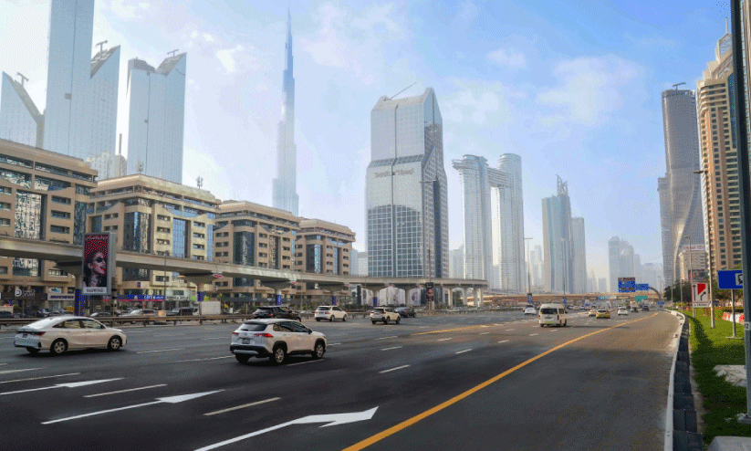 ശൈ​ഖ്​ സാ​യി​ദ്​ റോ​ഡി​ൽ ഗ​താ​ഗ​തം എ​ളു​പ്പ​മാ​ക്കി ആ​ർ.​ടി.​എ പ​ദ്ധ​തി