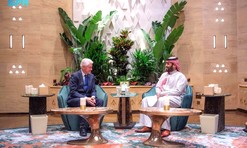 ബി​ൽ ക്ലി​ന്റ​ൺ സൗ​ദി​യി​ൽ