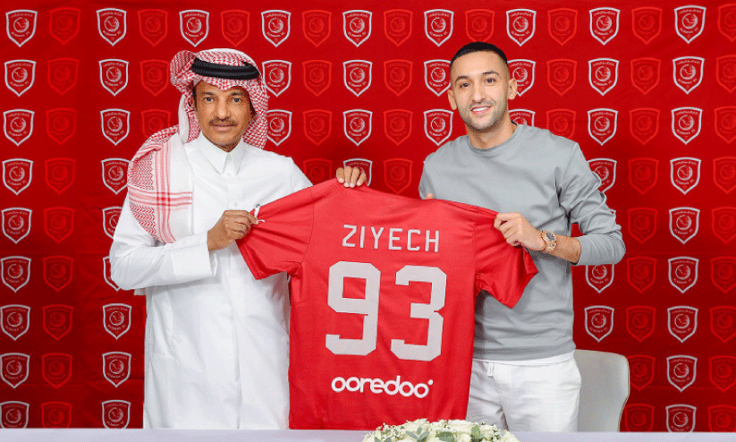 മൊറോക്കൻ താരം ഹകിം സിയെഷ് ഇനി ഖത്തർ ക്ലബിൽ മൊറോക്കൻ താരം ഹകിം സിയെഷ് ഇനി ഖത്തർ ക്ലബിൽ