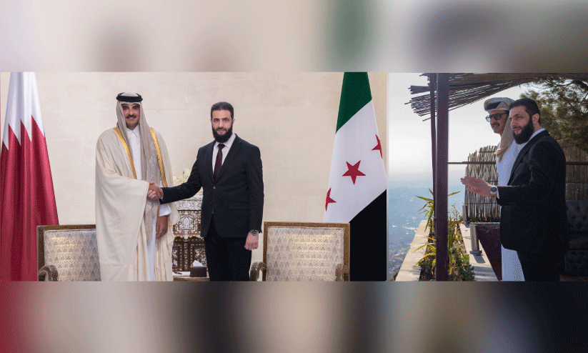 സി​റി​യ​ക്ക് പി​ന്തു​ണ​യു​മാ​യി അ​മീ​റി​ന്റെ സ​ന്ദ​ർ​ശ​നം