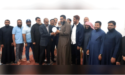 സൈ​നു​ദ്ദീ​ൻ അ​ബ്ദു​ൽ റ​ഹീ​മി​ന് യാ​ത്ര​യ​യ​പ്പ്