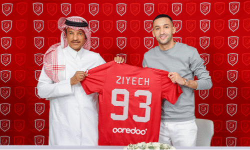 മൊ​റോ​ക്ക​ൻ താ​രം ഹ​കിം സി​യെ​ഷ് ഇ​നി ഖ​ത്ത​ർ ക്ല​ബി​ൽ