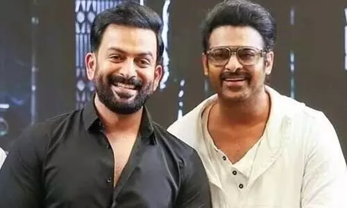 Prithviraj Sukumaran speaks about how Prabhas is unaware of his stardom!