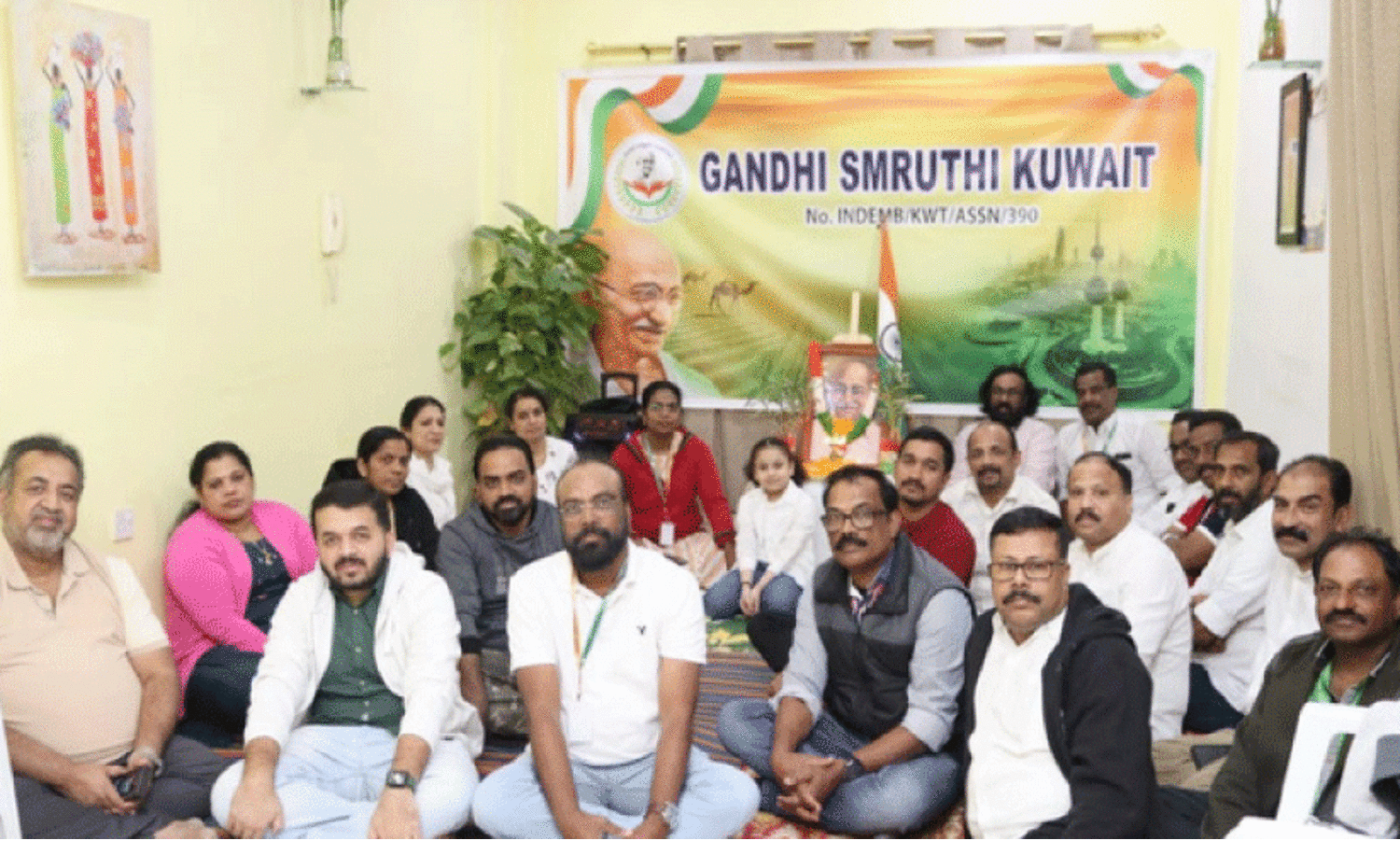 ഗാ​ന്ധി​സ്മൃ​തി കു​വൈ​ത്ത് ഗാ​ന്ധി​ജി ര​ക്ത​സാ​ക്ഷി​ത്വ ദി​നം ആ​ച​രി​ച്ചു