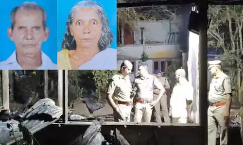 വീടിന് തീപിടിച്ച് ദമ്പതികൾ മരിച്ച സംഭവം കൊലപാതകം; പെട്രോൾ ഒഴിച്ച് തീയിട്ടതാണെന്ന് മകന്റെ മൊഴി