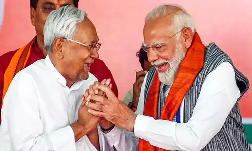 nitish kumar - narendra modi