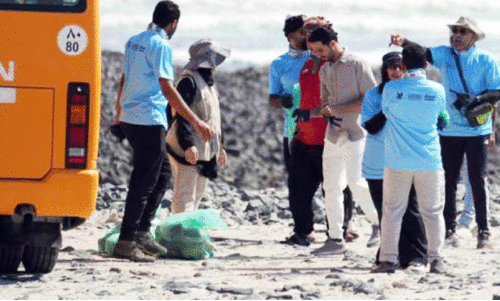 മസീറ ദ്വീപ് ബീച്ച് ശുചീകരണ കാമ്പയിന് തുടക്കം മസീറ ദ്വീപ് ബീച്ച് ശുചീകരണ കാമ്പയിന് തുടക്കം