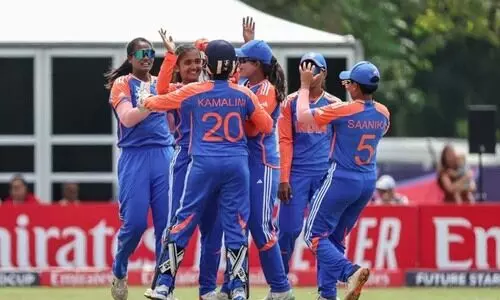 അണ്ടർ 19 വനിത ട്വന്‍റി20 ലോകകപ്പ് ഫൈനൽ; ദക്ഷിണാഫ്രിക്കയെ 82 റൺസിലൊതുക്കി ഇന്ത്യ; തൃഷക്ക് മൂന്നു വിക്കറ്റ്