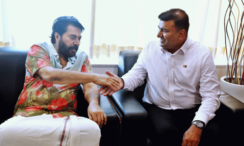 Mammootty and jinson anto