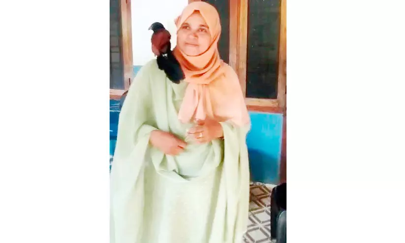 ചെമ്പോത്താണ് ഷെരീഫയുടെ കൂട്ടുകാരി ചെമ്പോത്താണ് ഷെരീഫയുടെ കൂട്ടുകാരി