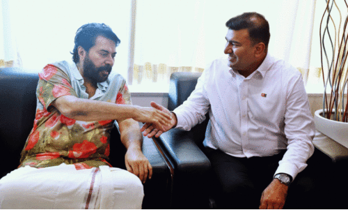 Mammootty and jinson anto